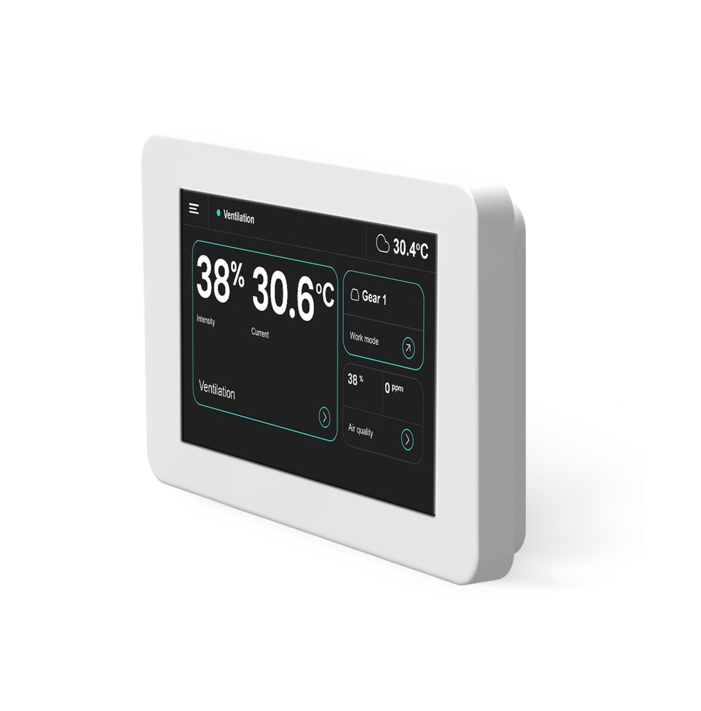 LCD SimpleTouch pultas su WiFi ir Bluetooth baltas