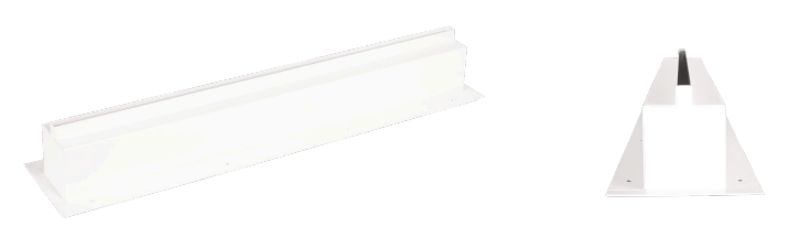 Difuzorius paslėptas linijinis 10x600mm DPG6