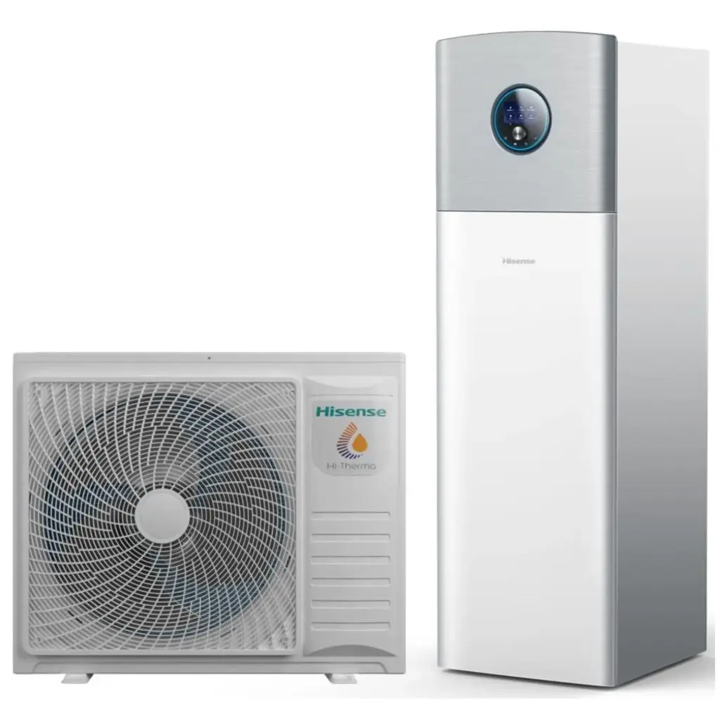 Šilumos siurblys Hisense Hi-Therma Integra 8 kw su 230l boileriu (AHW-080HCDS1 /AHS-080HCDSAA-23)