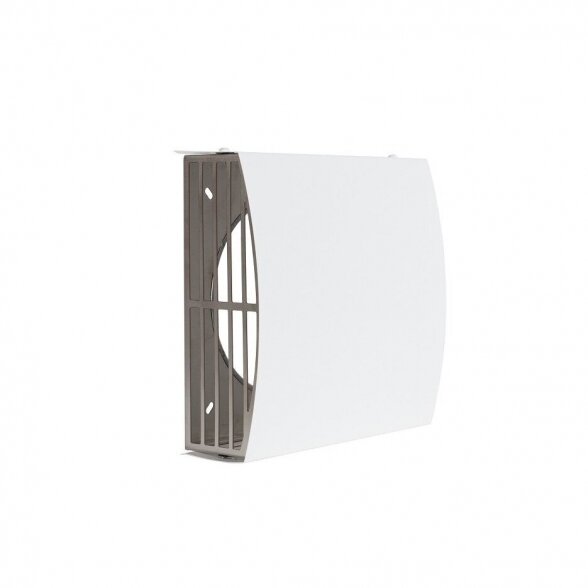Outdoor grille 125 mm white (ST125) 