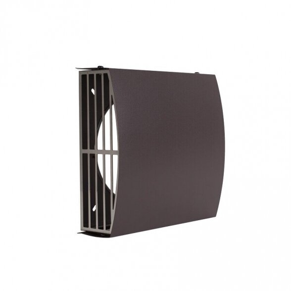Lauko grotelės 200 mm rudos (ST200)