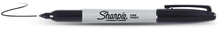 Marker "Sharpie" Fine black, M15 round (09-8192584)