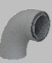 Thermo alkūnė MG EPS 90 bend d125  