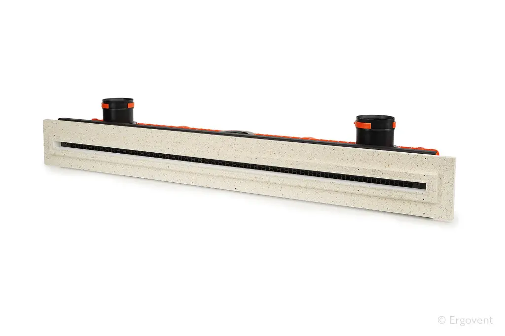 Ergovent difuzorius priglaistomas 1 plyšio LINEO PRO-1000/75 SINGLE LP75.120.101