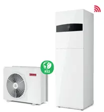 Šilumos siurblys Nimbus Compact 150 S NET R32 16.90kW Ø3 su integruotu vandens šildytuvu 180l, davikliais ARISTON 3302232