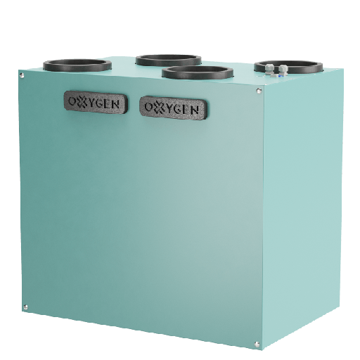 [P000126] Easy V600 sieninis rekuperatorius kairinis su integruotu CO2 davikliu