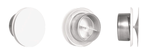 [P000264] Ventilation diffuser round for air supply/exhaust DAL125