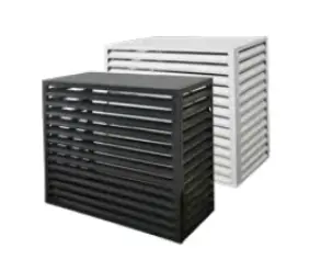 [P000601] Kondicionieriaus išorinio bloko apsauga P1040xA950xG500mm metalinė pilka